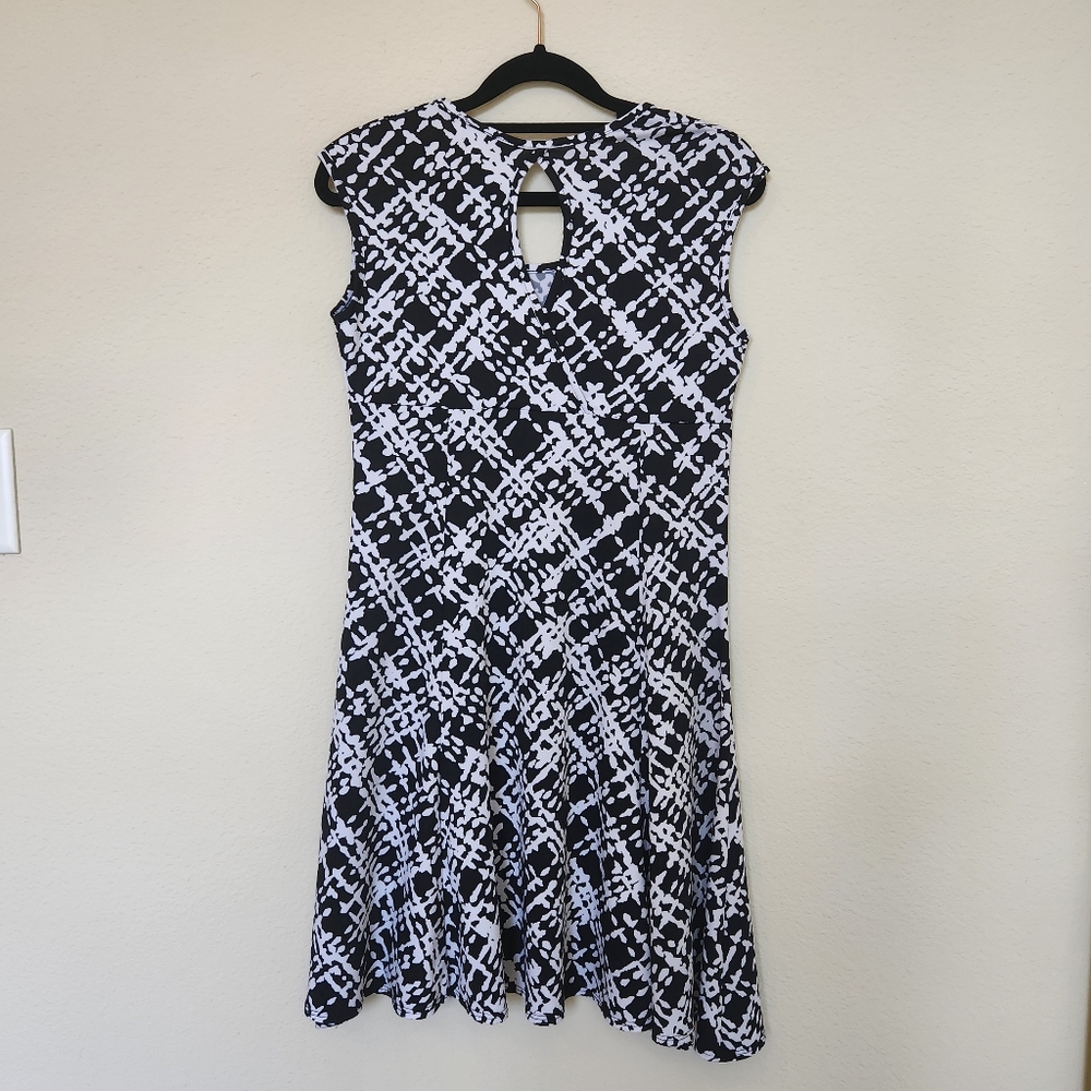 Keren Hart Black and White Dress Size Small - Picture 2 of 8